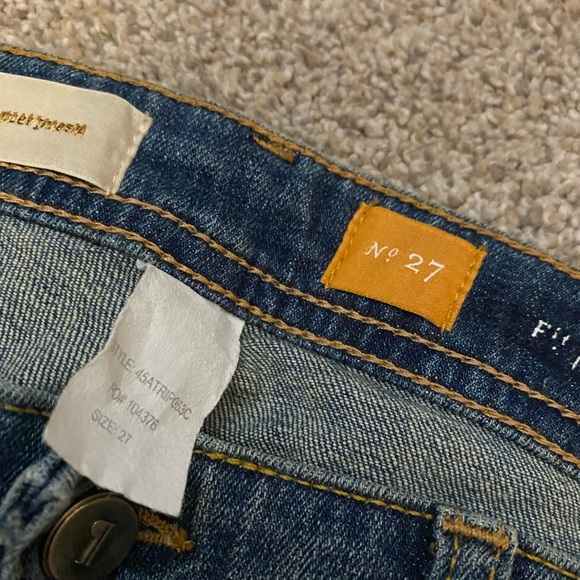 Pilcro & The Letterpress Hyphen Jeans 27x27 (17 - Picture 3 of 4